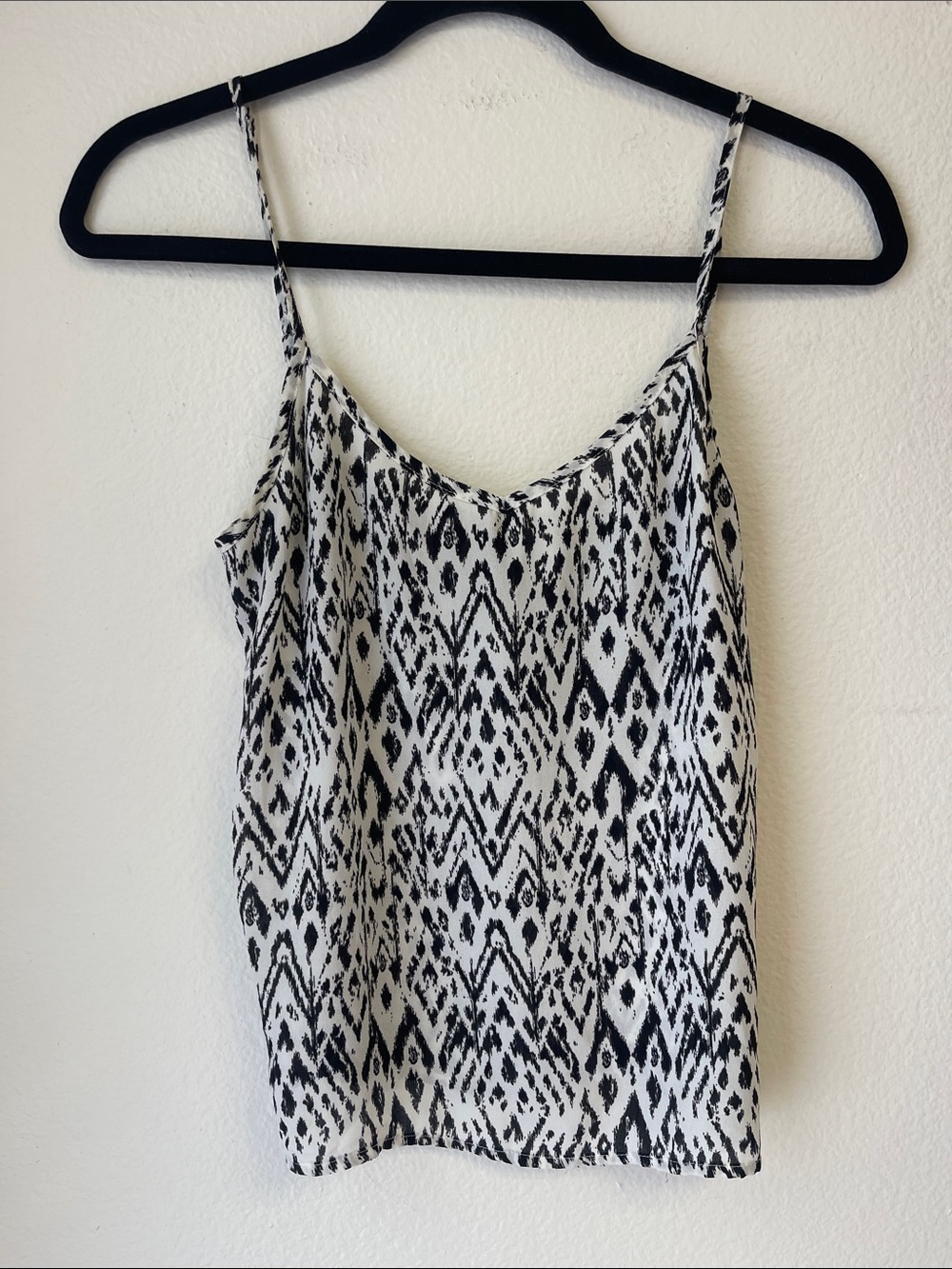 H&M Black and White Printed Camisole